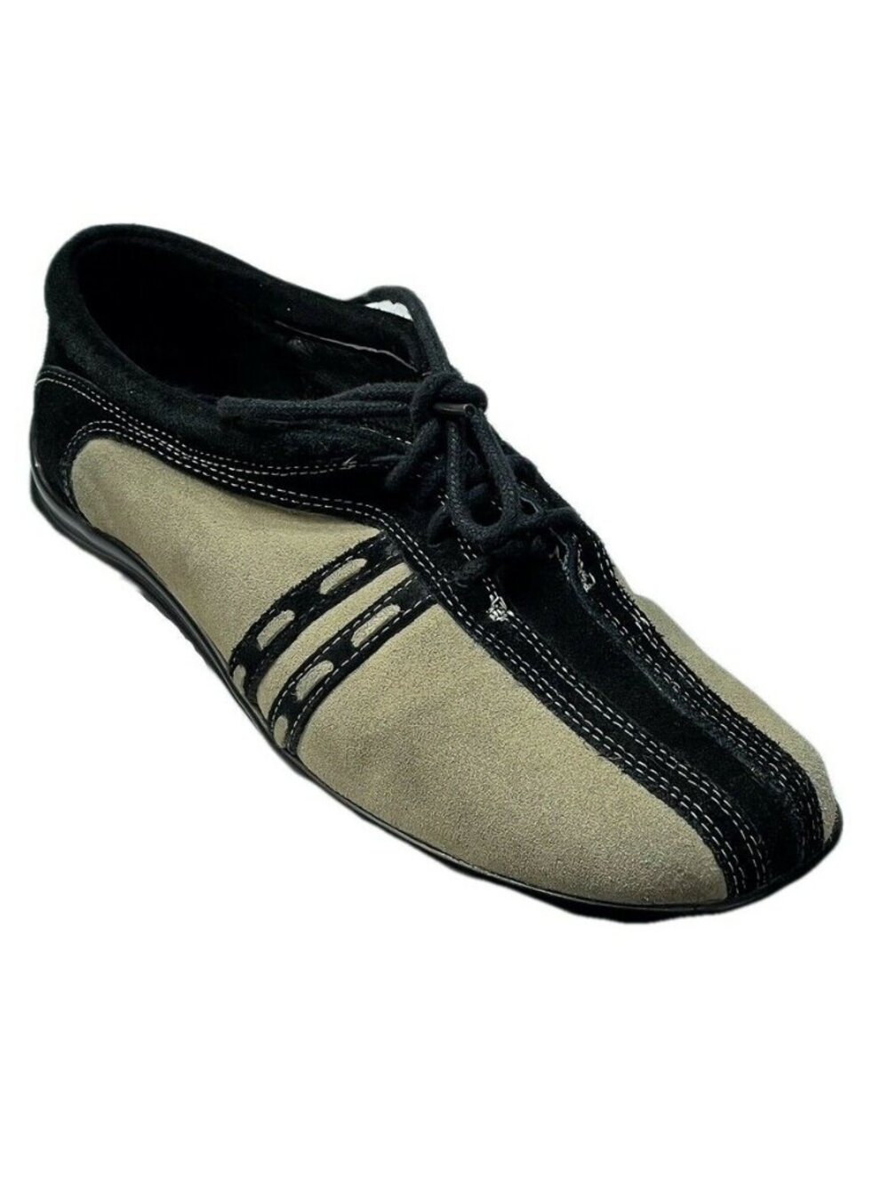 David Tate Womens Suede & Leather Lace-Up Shoes